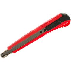 Нож 9 мм выдвижное лезвие металлическая направляющая MATRIX 78909, фото  - Метэкс