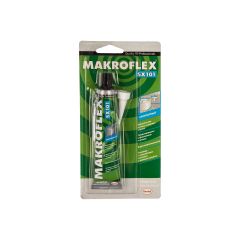 Герметик силиконовый санитарный белый 85 мл MAKROFLEX SX101, фото  - Метэкс