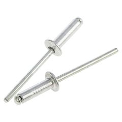 Заклепка ZK 4,8х12 алюм/ст, фото  - Метэкс