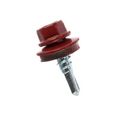 Саморез кровельный 5,5*19 (3011) красный, фото  - Метэкс