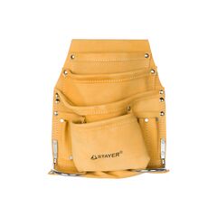 Сумка поясная 8 карманов 2 скобы STAYER 38505, фото  - Метэкс
