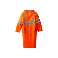 Плащ-дождевик нейлоновый на молнии сигнальный (56-58) ЗУБР 11617-56, фото  - Метэкс