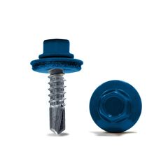Саморез кровельный 5,5*19 (5005) синий, фото  - Метэкс