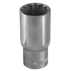 Головка торцевая удлиненная 1/2" 23 мм 12-гранная JONNESWAY S04HD4723, фото  - Метэкс