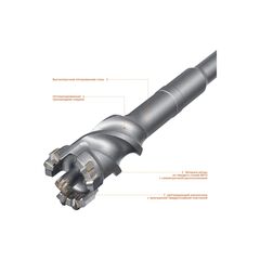 Бур проломной 55 х 1000 мм SDS MAX ЗУБР 29330-55-100, фото  - Метэкс