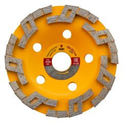 Чашка алмазная зачистная 125 мм волна DENZEL 72971, фото  - Метэкс