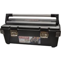 Ящик для инструмента 25" 650х275х265 мм пластиковый ЗУБР 38141-25, фото  - Метэкс