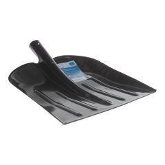 Лопата снеговая 330 x 365 мм стальная эмалированная без черенка СИБРТЕХ 615315, фото  - Метэкс