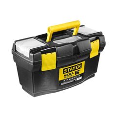 Ящик для инструмента 16" пластик VEGA STAYER 38105-16, фото  - Метэкс