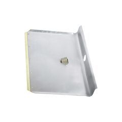 Лопата снеговая тротуарная 500 x 400 мм (алюминий) без черенка СИБРТЕХ 61542, фото  - Метэкс