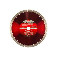 Диск алмазный 230 х 22,2 мм сегментный сухая резка MATRIX 730677, фото  - Метэкс