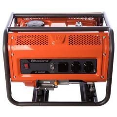Генератор бенз. (2,8 - 3 кВт, 220 В, 14л, ручной стартер) HUSQVARNA G3200P (9676651-02), фото  - Метэкс