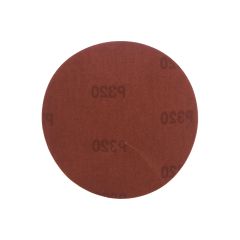 Круг абразивный на ворсовой подложке под "липучку" 125 мм зернистость Р320 10 шт MATRIX 73873, фото  - Метэкс