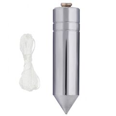 Отвес цилиндрический 400 г шнур 5 м MATRIX 84889, фото  - Метэкс