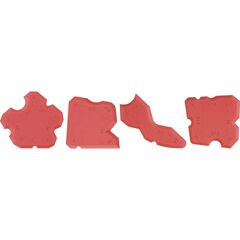 Набор эластичных шпателей для формирования швов 4 предмета MATRIX 85837, фото  - Метэкс