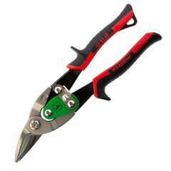 Ножницы по металлу 250 мм правый рез двухкомпонентные рукоятки MATRIX 78324, фото  - Метэкс