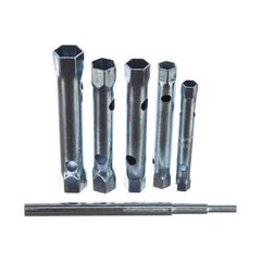 Набор ключей трубчатых торцевых 8 х17 мм вороток 6 предметов SPARTA 137405, фото  - Метэкс