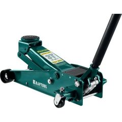 Домкрат гидравлический подкатной (3 т, 130-465 мм) KRAFTOOL 43450-3, фото  - Метэкс