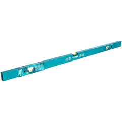 Уровень алюминиевый 1000 мм усиленный 3 глазка GROSS 33630, фото  - Метэкс