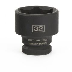 Головка торцевая ударная 1/2" 32 мм STELS 13930, фото  - Метэкс