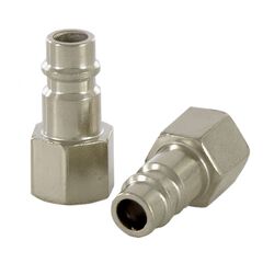 Ниппель универсальный быстросъемный ("папа") 1/4 внутренняя резьба 2 шт STELS 57054, фото  - Метэкс