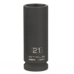 Головка торцевая ударная 1/2" 21 мм удлиненная STELS 13947, фото  - Метэкс
