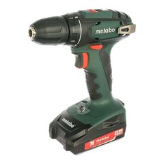 Дрель-шуруповерт аккум. METABO (2 а/б 1,5А*ч 18В, ЗУ) BS 18 (602207550), фото  - Метэкс