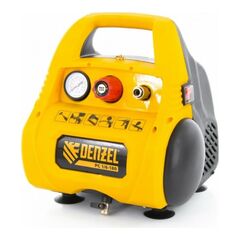 Компрессор прям. привод безмасляный (1,1 кВт, 180л/мин, 6л, 220В) DENZEL РС 1/6-180 (58057), фото  - Метэкс