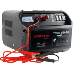 Пуско-зарядное устройство VERTON (12/24 В, 40-800 А*ч, max 220/60 А) Energy ПЗУ-240 (01.5985.7299), фото  - Метэкс