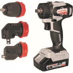 Дрель-шуруповерт аккум. ИНТЕРСКОЛ б/щ (АПИ, 2 а/б 2А*ч 18В, ЗУ) ДА-13/18ВК 45 КОМБИ (575.2.2.78), фото  - Метэкс