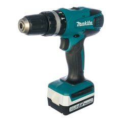 Дрель-шуруповерт ударн. аккум. MAKITA (G, 2 а/б 1,5А*ч 14,4В, ЗУ) HP347DWE (HP347DWE), фото  - Метэкс