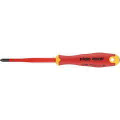 Отвертка диэлектрическая PZ2 х 100 мм до 1000В E-SLIM Ergonic FELO 41529390, фото  - Метэкс