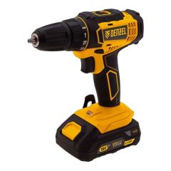 Дрель-шуруповерт аккум. DENZEL (2 а/б 2А*ч 18В, ЗУ) CDL-18-02BM (26116), фото  - Метэкс