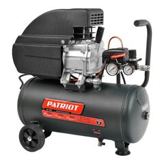 Компрессор прям. привод масляный (2 кВт, 320л/мин, 24л, 220В) PATRIOT Prof 24-320 (525301945), фото  - Метэкс