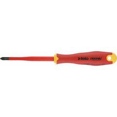 Отвертка диэлектрическая PH2 х 100 мм E-Slim Ergonic FELO 41429390, фото  - Метэкс