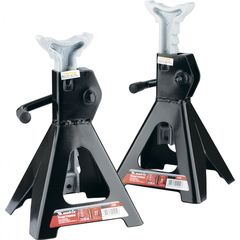 Подставки под автомобиль регулируемые 6 т h подъема 400-605 мм 2 шт MATRIX 51630, фото  - Метэкс