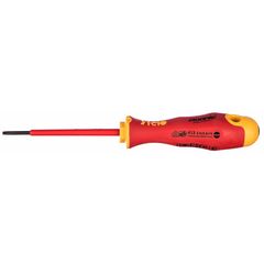 Отвертка диэлектрическая SL2,5 x 75 мм до 1000В Ergonic FELO 41302590, фото  - Метэкс