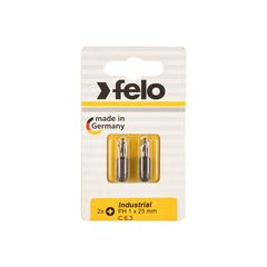 Бита PH1 х 25 мм 2 шт FELO 02201036, фото  - Метэкс