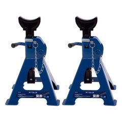 Подставки под автомобиль регулируемые 3 т h подъема 295-425 мм 2 шт STELS 51627, фото  - Метэкс