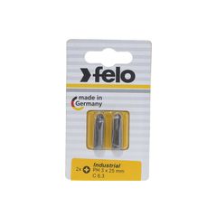 Бита PH3 х 25 мм 2 шт FELO 02203036, фото  - Метэкс