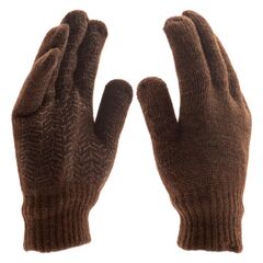 Перчатки трикотажные верблюжья и овечья шерсть ПВХ покрытие СИБРТЕХ 68635, фото  - Метэкс