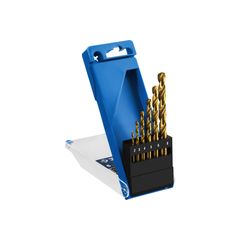 Набор сверл по металлу 2-8 мм (6 шт) Р6М5 титановое покрытие ЗУБР 29615-H6, фото  - Метэкс