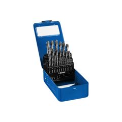 Набор сверл по металлу (25 шт) 1.0-13.0 мм Р6М5 ЗУБР 29621-H25, фото  - Метэкс