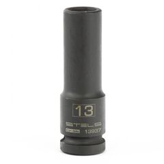 Головка торцевая ударная 1/2" 13 мм удлиненная STELS 13937, фото  - Метэкс