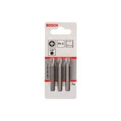 Бита PH3 51 мм ХН 3 шт BOSCH 2607001524, фото  - Метэкс