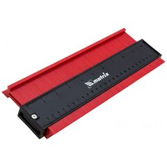 Шаблон для копирования профиля 25 см пластиковый MATRIX 88104, фото  - Метэкс