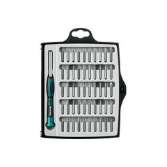 Отвертка для точных работ со сменными битами 51 предмет KRAFTOOL 25691, фото  - Метэкс