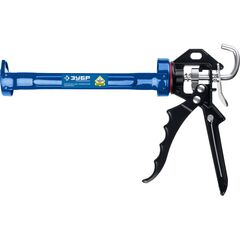 Пистолет для герметика 310 мл "скелетный" усиленный поворотный ЗУБР 06635, фото  - Метэкс