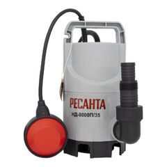 Насос дренажный (350 Вт, 133 л/мин, напор 5 м) низ РЕСАНТА НД-8000П/35 (77/2/1), фото  - Метэкс