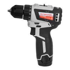 Дрель-шуруповерт аккум. ИНТЕРСКОЛ б/щ (2 а/б 2,5А*ч 12В, ЗУ) ДА-10/12В 38 МиниМАКС (757.2.2.45), фото  - Метэкс